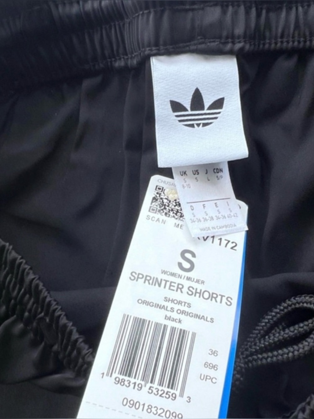 Adidas Black Polka Dot Track Jacket with Black polka dot shorts - polka set - Picture 6 of 6
